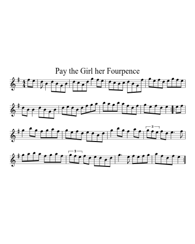 Pay The Girl Her Fourpence (Version 2)