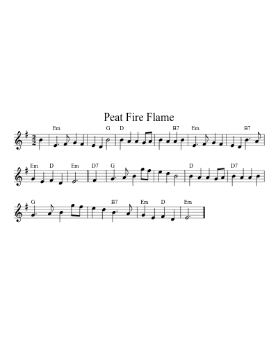 Peat Fire Flame (Version 11)