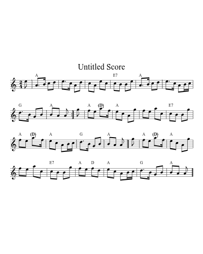 Peat Fire Flame1 (Version 6) sheet music preview