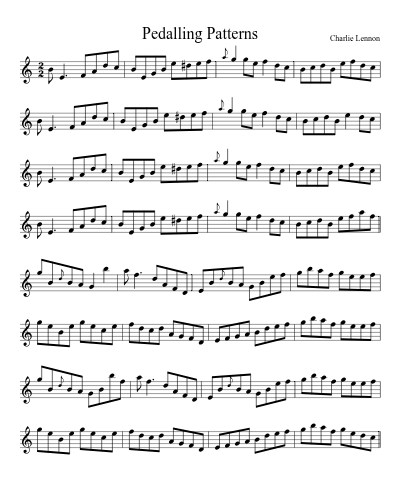 Pedalling Patterns (Version 2)