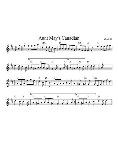 Aunt May's Canadian preview