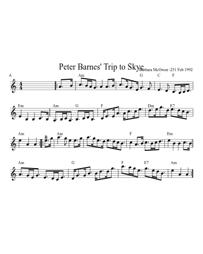 Peter Barnes' Trip to Skye preview