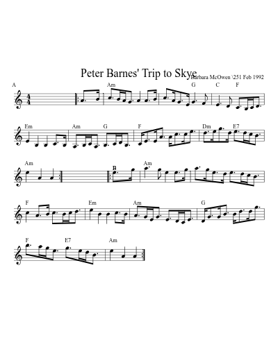 Peter Barnes' Trip to Skye (Version 2) preview