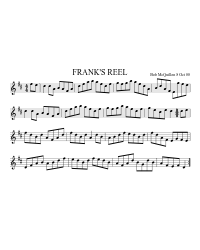 FRANK'S REEL