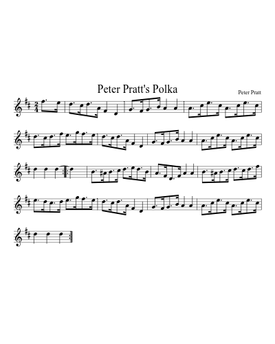 Peter Pratt's Polka