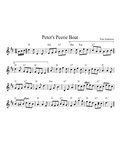 Peter's Peerie Boat (Version 11) preview