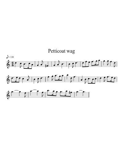 Petticoat Wag (Version 5)