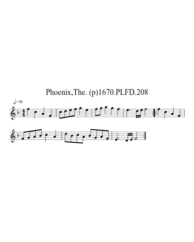 Phoenix,The. (p)1670.PLFD.208