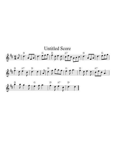 Picking Up Sticks (Version 6) sheet music preview