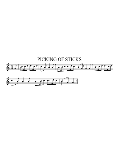 Picking of Sticks (Version 4)
