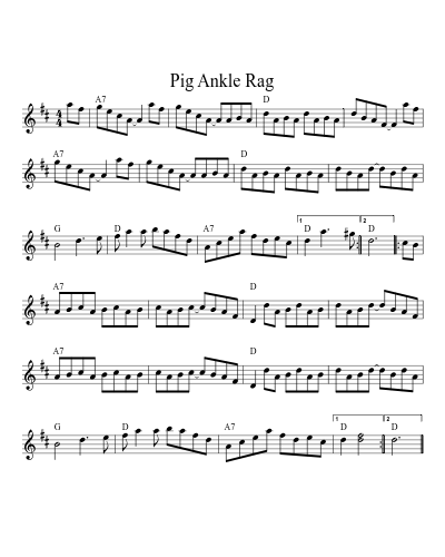 Pig Ankle Rag