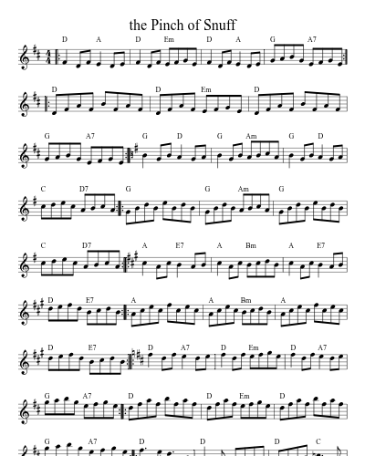 The pinch of snuff (Version 2) preview