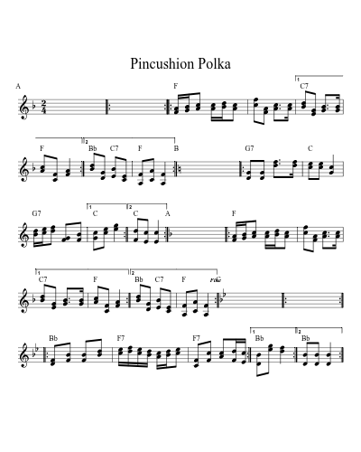 Pincushion Polka preview