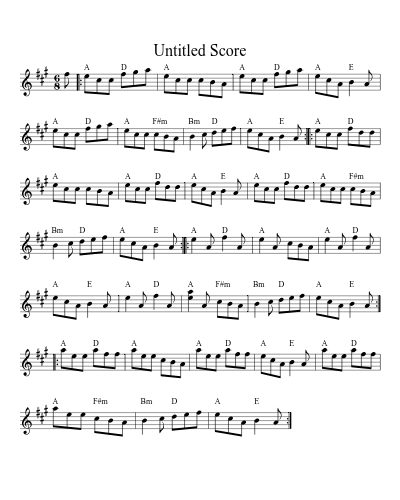 Piobaireachd of Donald Dhu A 64