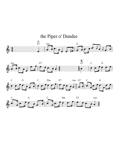 the Piper o' Dundee (Version 4)