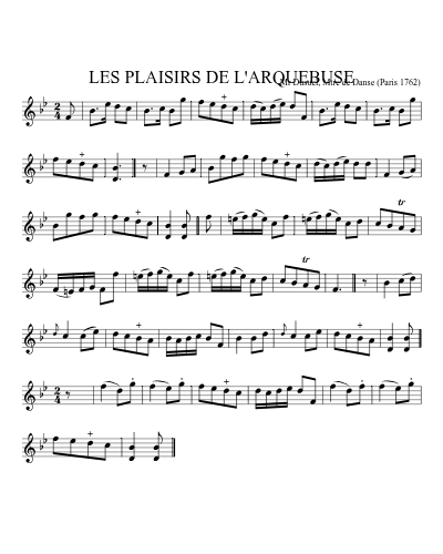 LES PLAISIRS DE L'ARQUEBUSE preview