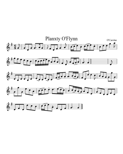 Planxty O'Flynn (Version 2)