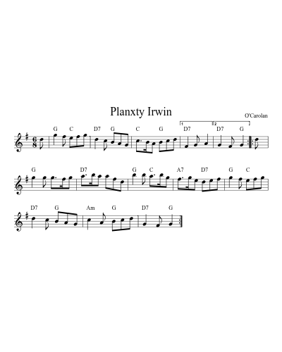 Planxty Irwin (Version 10)
