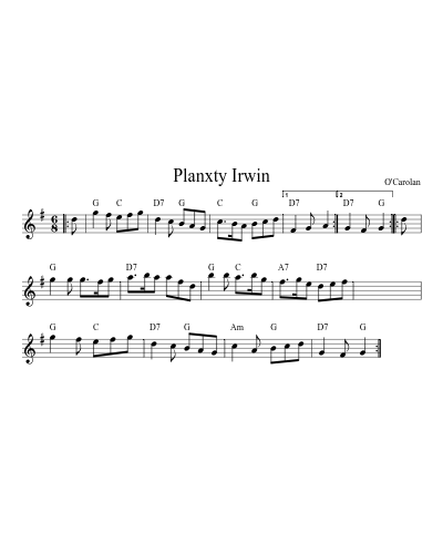 Planxty Irwin (Version 14)