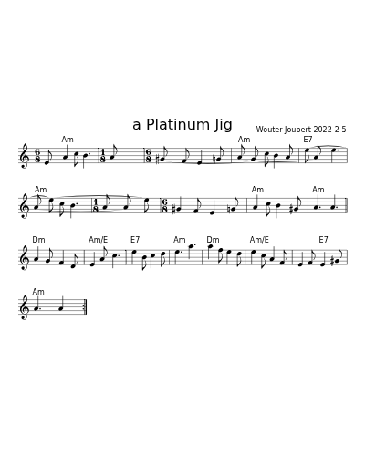 a Platinum Jig