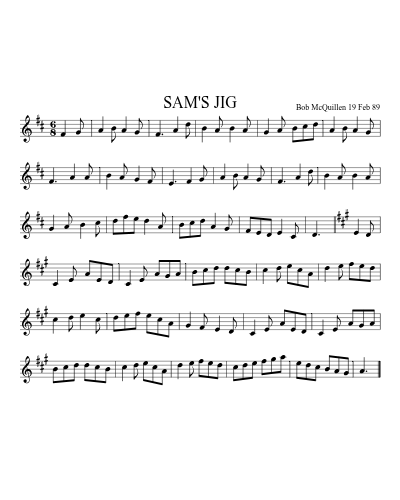 SAM'S JIG