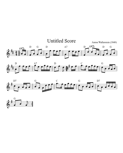 Polka Heel And Toe sheet music preview