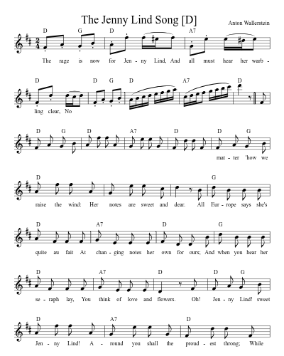 Jenny Lind (Polka Jennylind)