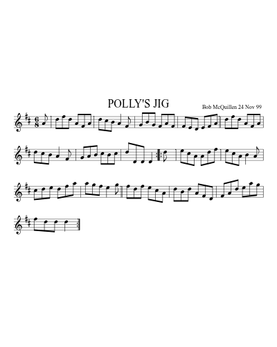 POLLY'S JIG (Version 2)