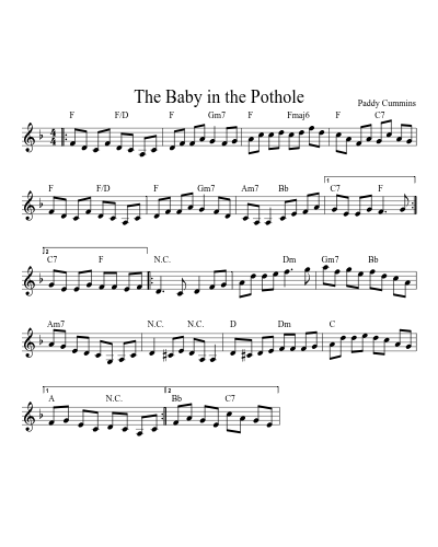 The Baby in the Pothole preview