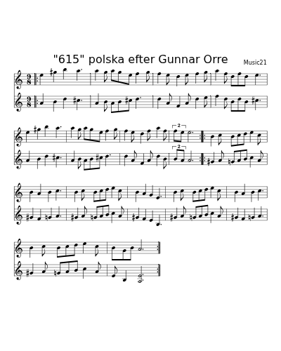 "615" polska efter Gunnar Orre (Pols Gunnarorre) (#50806) preview