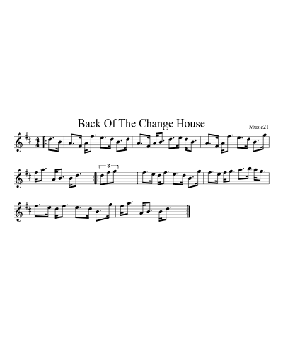 Back Of The Change House preview