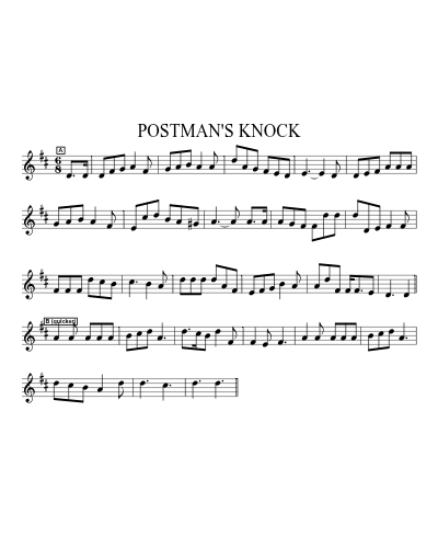 POSTMAN'S KNOCK