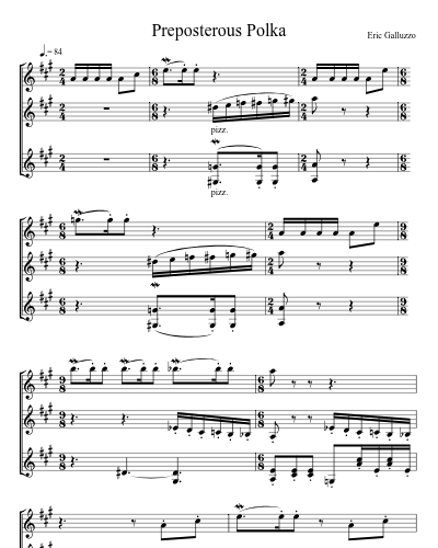 Preposterous Polka preview