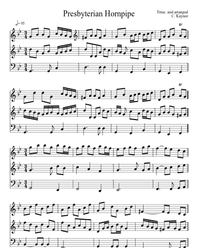 Presbyterian Hornpipe (Version 2)