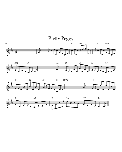 The Sailor's Wife (Version 6) sheet music preview