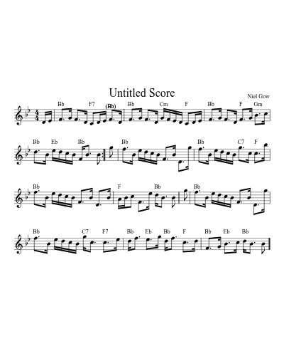 Prince Of Wales sheet music preview