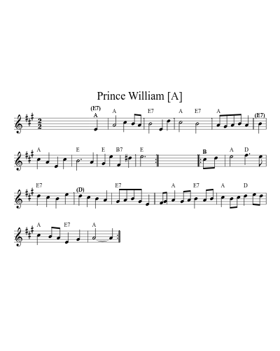 Prince William [A] (Version 4)