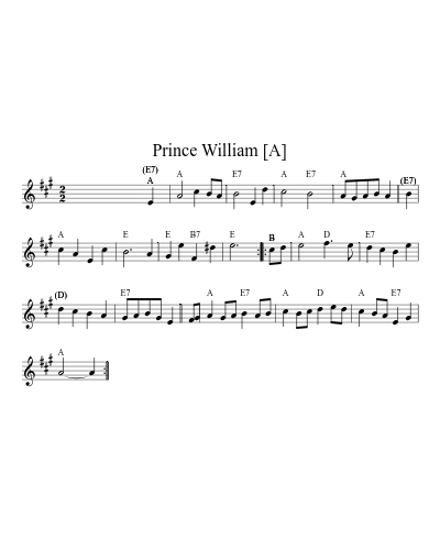Prince William [A] (Version 5)