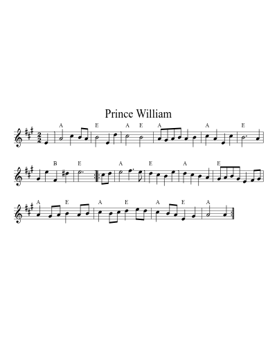 Prince William (Version 5)