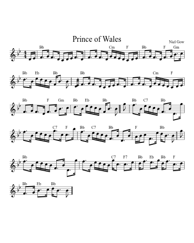 Prince Of Wales (Version 5)