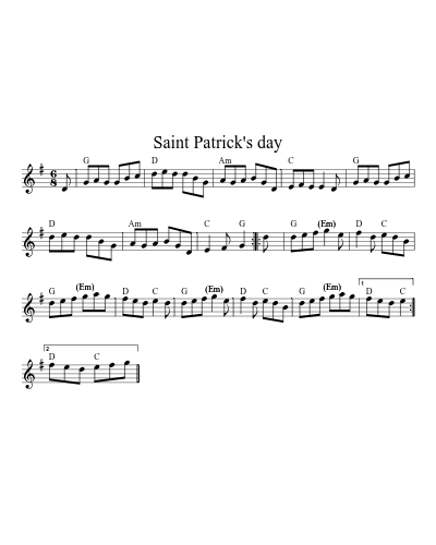 Saint Patrick's day