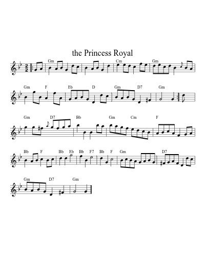 the Princess Royal (Version 5)