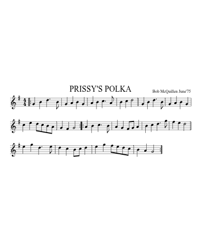 PRISSY'S POLKA (Version 2)