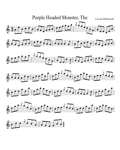 Purple Headed Monster, The