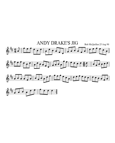 ANDY DRAKE'S JIG