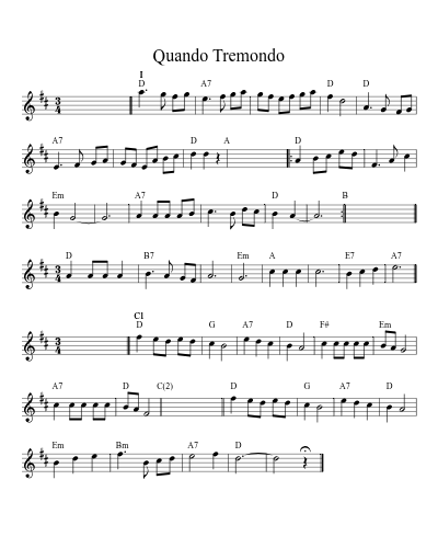 Quando Tremondo