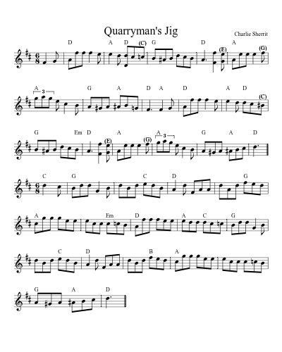 Quarryman's Jig (Version 2)