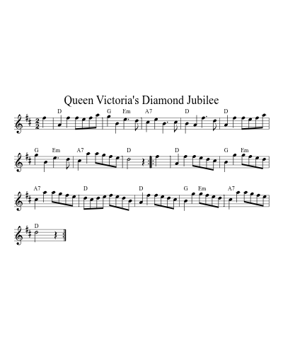 Queen Victoria's Diamond Jubilee (Version 3)