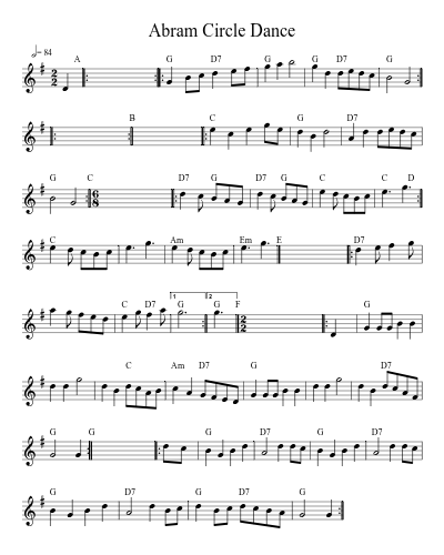Abram Circle Dance (Rg Abramcircledance)