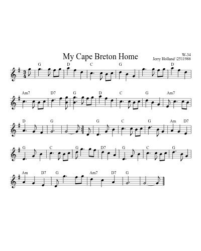 My Cape Breton Home (Rj Allwaltz) preview